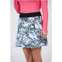 2446 Falda blanco - negra